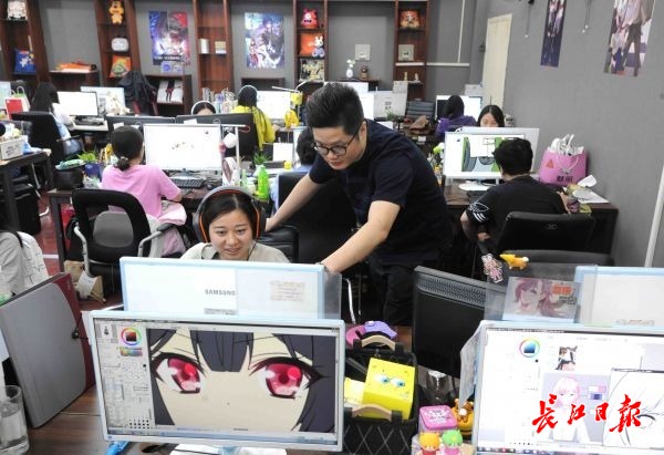武汉动漫公司的温馨日常风采展示